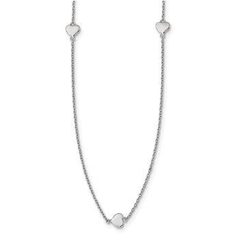 Lex & Lu Sterling Silver w/Rhodium Fancy CZ Oval Locket Lex & Lu Sterling Silver w/Rhodium Fancy CZ Oval Locket